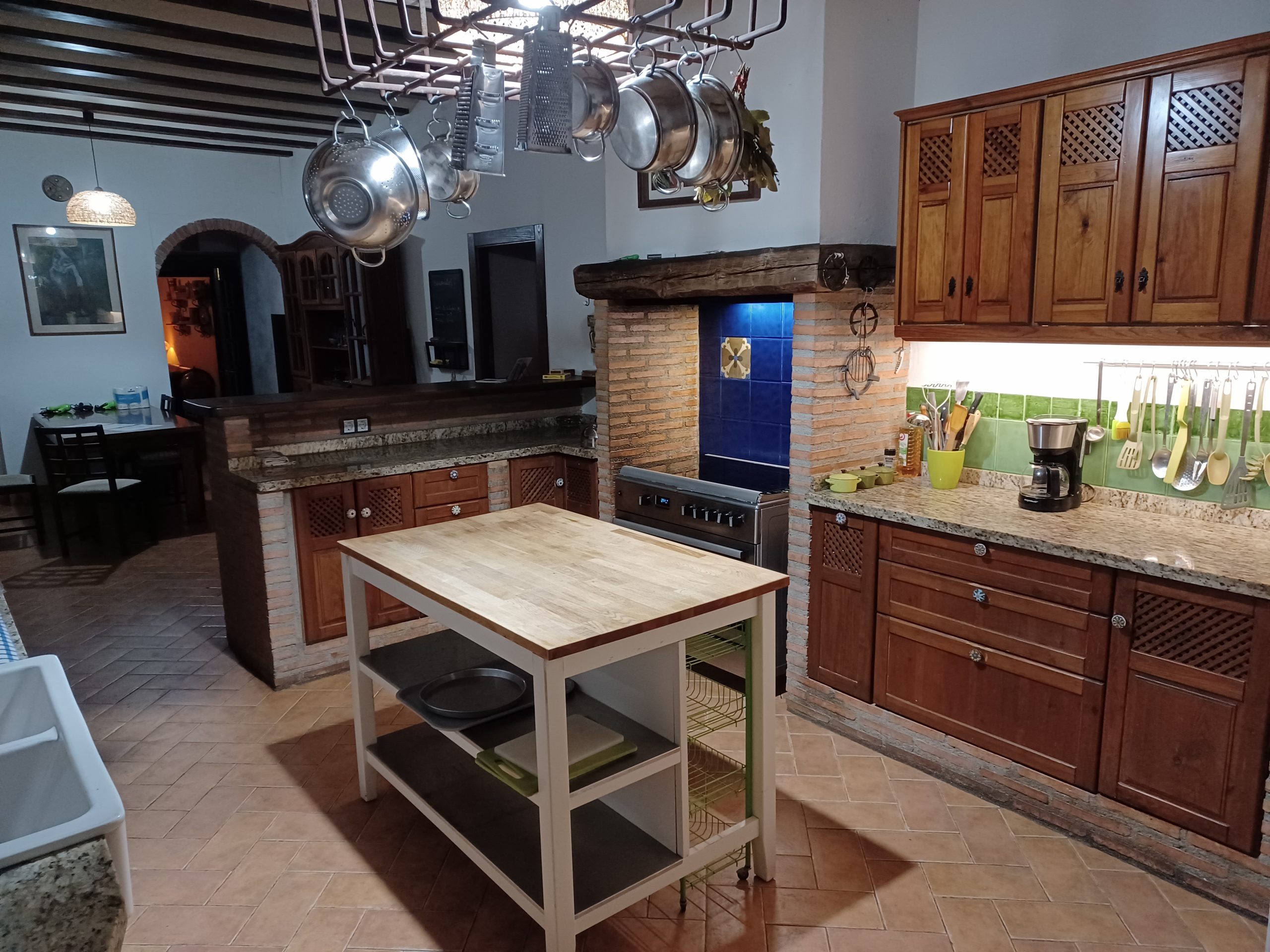 Kitchen scaled Casa Rural El Geco Verde